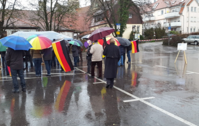 Öhringen: “Hohenlohe wacht auf”-Demonstration voller Erfolg