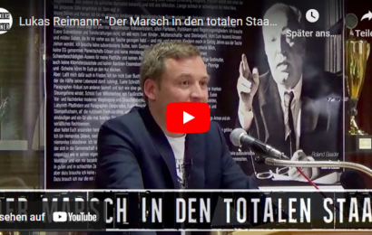 Lukas Reimann: “Der Marsch in den totalen Staat” (Roland-Baader-Treffen 2016)