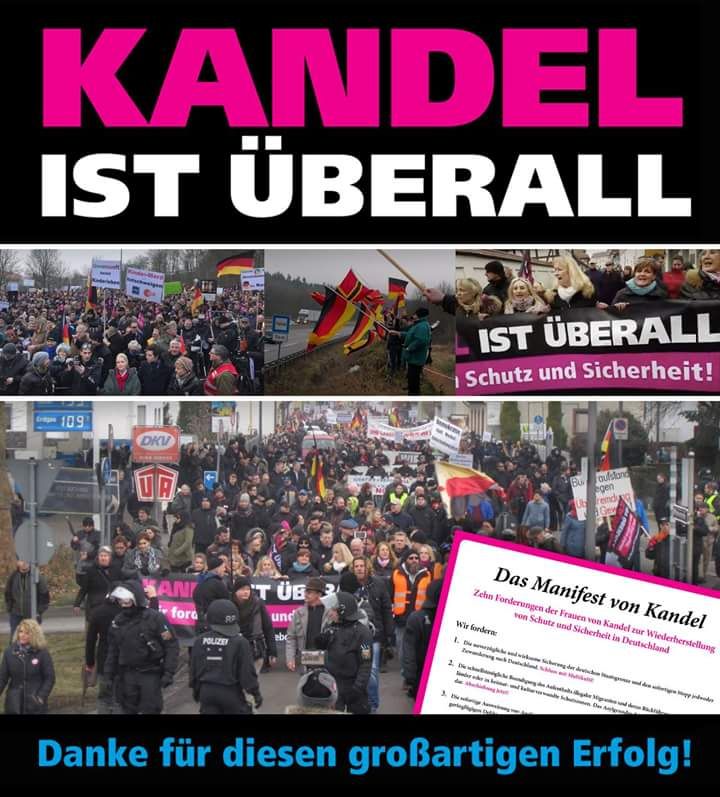Demobericht von “Kandel ist überall” am 03. März 2018