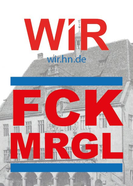 Am Pranger im Monat Mai 2018: Multikulti-Fetischist und amtierender Oberbürgermeister Heilbronns: Harry Mergel