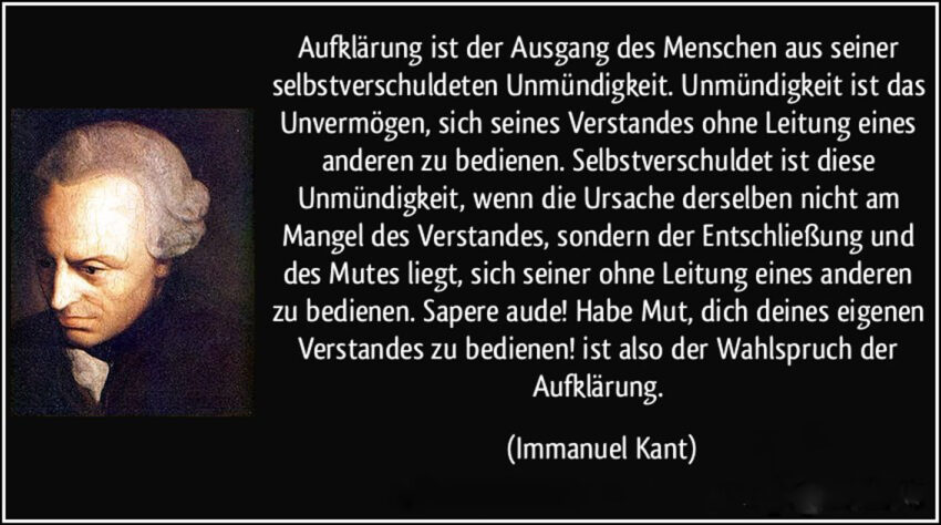 Kant – noch nie so wichtig wie heute