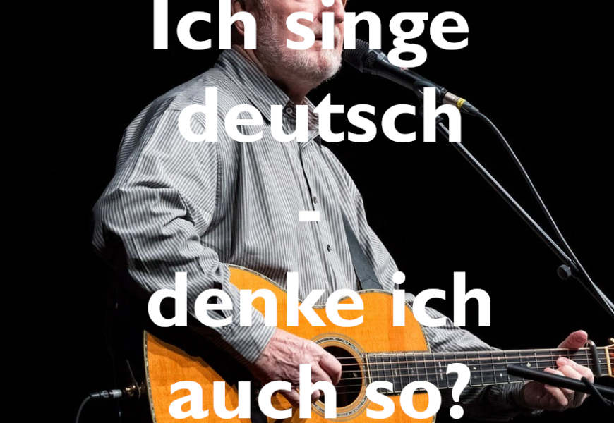 Zum 80. Geburtstag von Hannes Wader – von Michael Dangel