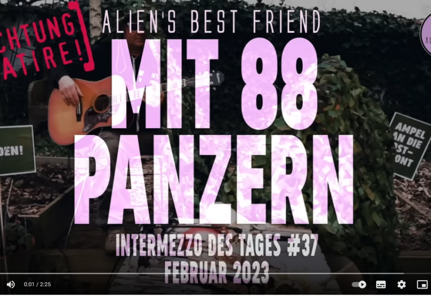 Mit 88 Panzern – Alien’s Best Friend