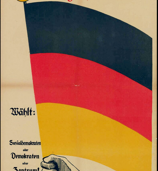 Reichsbanner Schwarz-Rot-Gold 1924: „Nichts für uns, a…. für Deutschland“