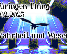 Thüringen-Thing am 8. Februar 2025: „Wahrheit und Wesen“ mit Outdoor Illner