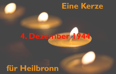 Gegen das Vergessen: Die Zerstörung Heilbronns am 4. Dezember 1944
