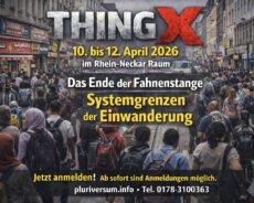 Thing X vom 10. bis 12. April 2026 zum Leitmotto: “Ende der Fahnenstange – Systemgrenzen der Einwanderung”