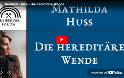 Mathilda Huss: Die heriditäre Wende – Die Gleichheit der Menschen ist Ideologie