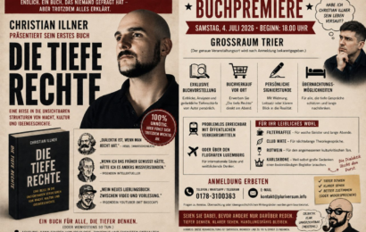 4. Juli 2026: Buchpremiere Christian Illner: „Die tiefe Rechte“