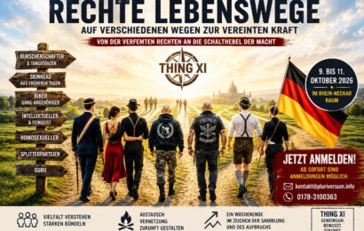Thing XI: „Rechte Lebenswege“ vom 9. bis 11. Oktober