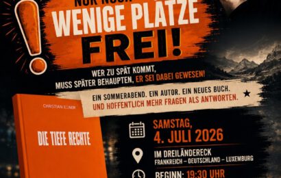 Exklusive Buchvorstellung von Christian Illner im Dreiländereck fand am 4. Juli 2024 statt