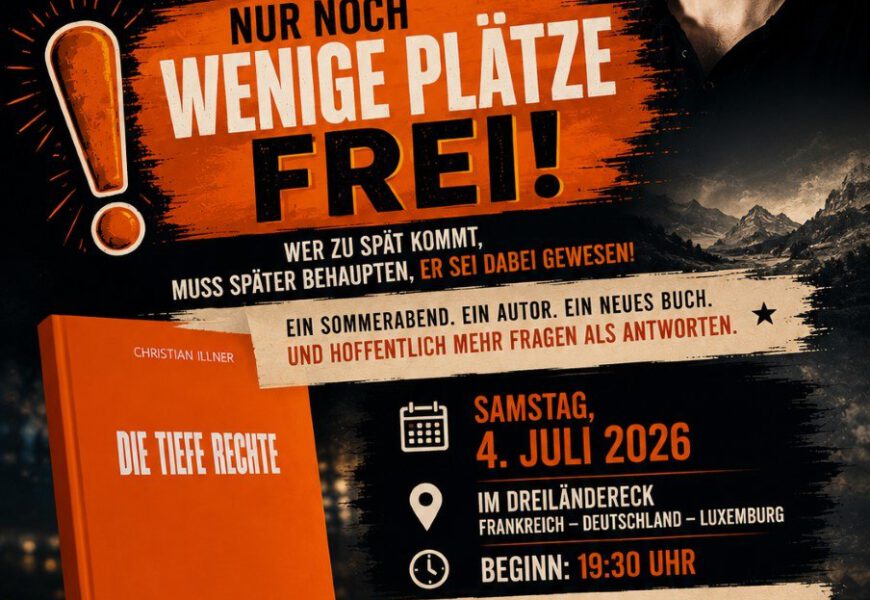 Exklusive Buchvorstellung von Christian Illner im Dreiländereck fand am 4. Juli 2024 statt