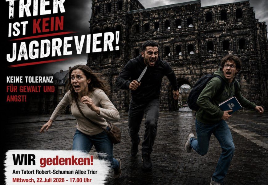 Trier ist kein Jagdrevier – WIR gedenken!