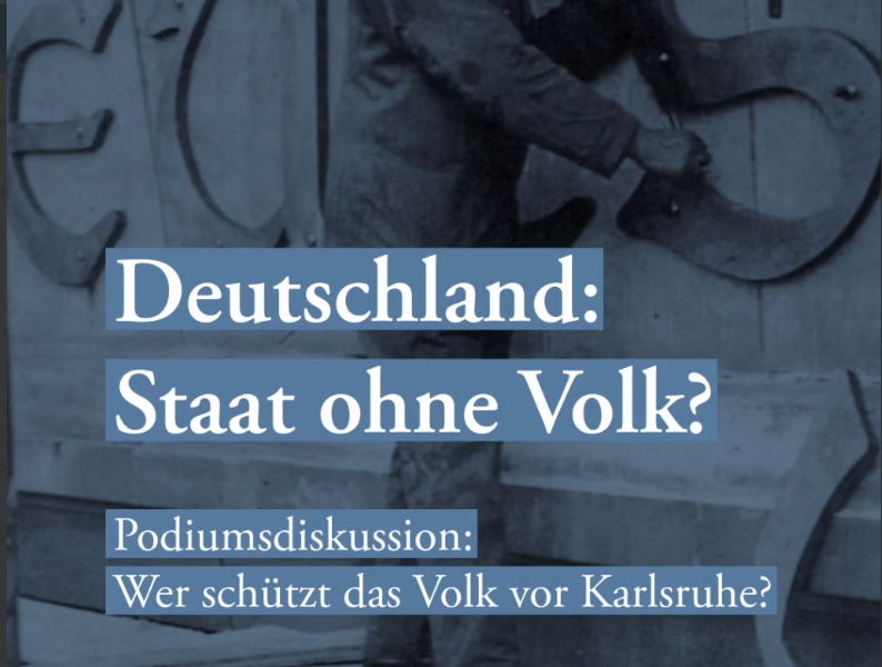 Deutschland – Volk ohne Staat? Podiumsdiskussion von Agora Europa am 3. Oktober 2026