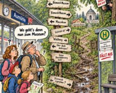 Bismarck aus dem Versteck holen! In Aumühle wird deutsche Geschichte zum Orientierungslauf!